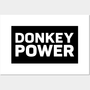 Donkey Power Posters and Art
